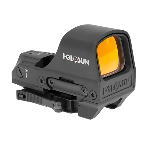 Приціл коліматорний Holosun HS510C червона точка 2 MOA з колом 65 MOA MRS Solar QD photo 2