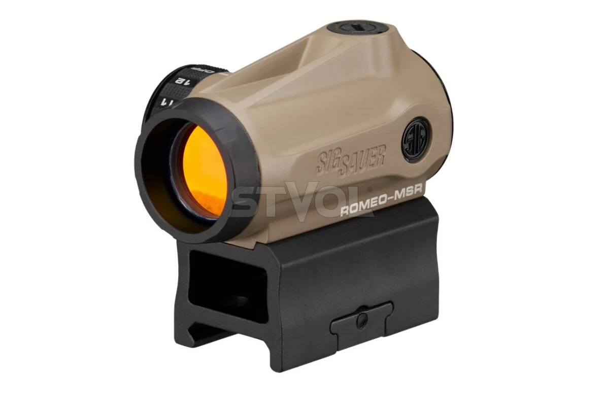 Приціл коліматорний SIG Optics ROMEO-MSR GEN II COMPACT, 1X20MM, 2 MOA RED DOT FDE