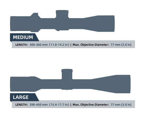 SCNC-02M Неопреновый чехол на прицел Vector Optics  (M) 300-360 мм Orange photo 4