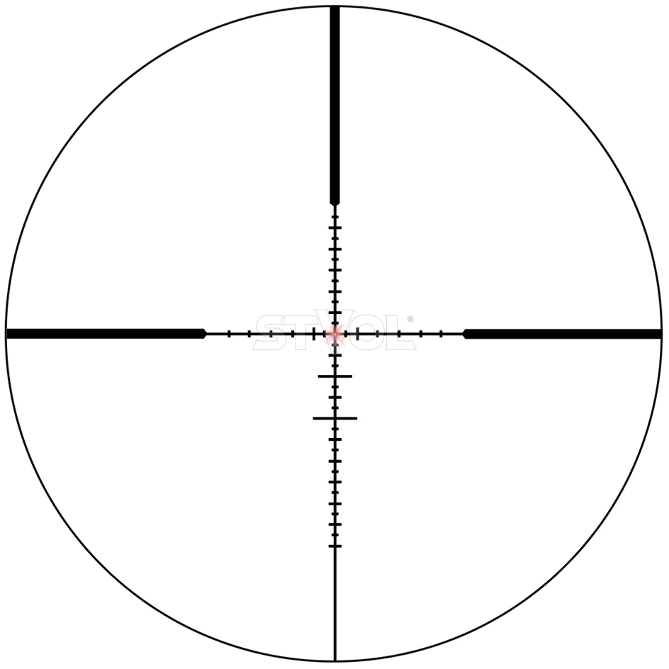 Приціл оптичний Vector Optics Hugo 3-12x40i (25,4 мм) SFP illum. Fiber VHU-3 MIL