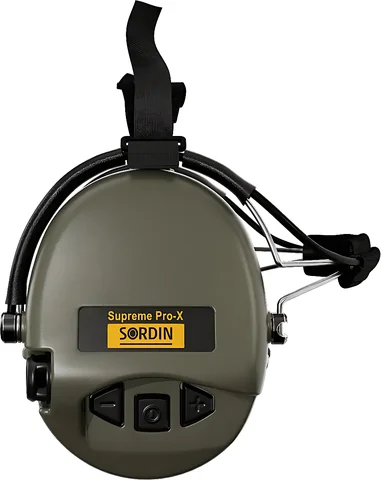 Активні навушники SORDIN Supreme Pro X з заднім тримачем, зелені — фото 3