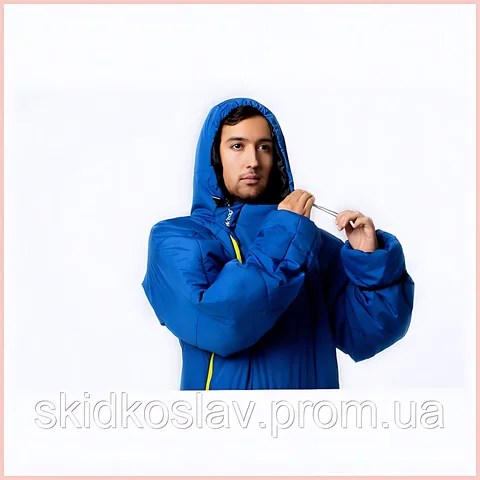SBLT6GFXL Спальний мішок, що надівається Selkbag LITE, розмір XL, сірий — фото 4