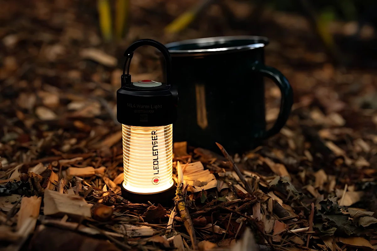 Кемпінговий ліхтар Ledlenser ML4 Warm Light (Тепле світло), заряджається,300/150/50/5