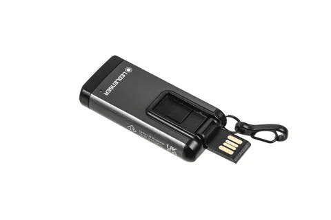 Ліхтар-брелок LedLenser K6R Gray з режимом червоного світла, заряджається, 400/200/20 — фото 3
