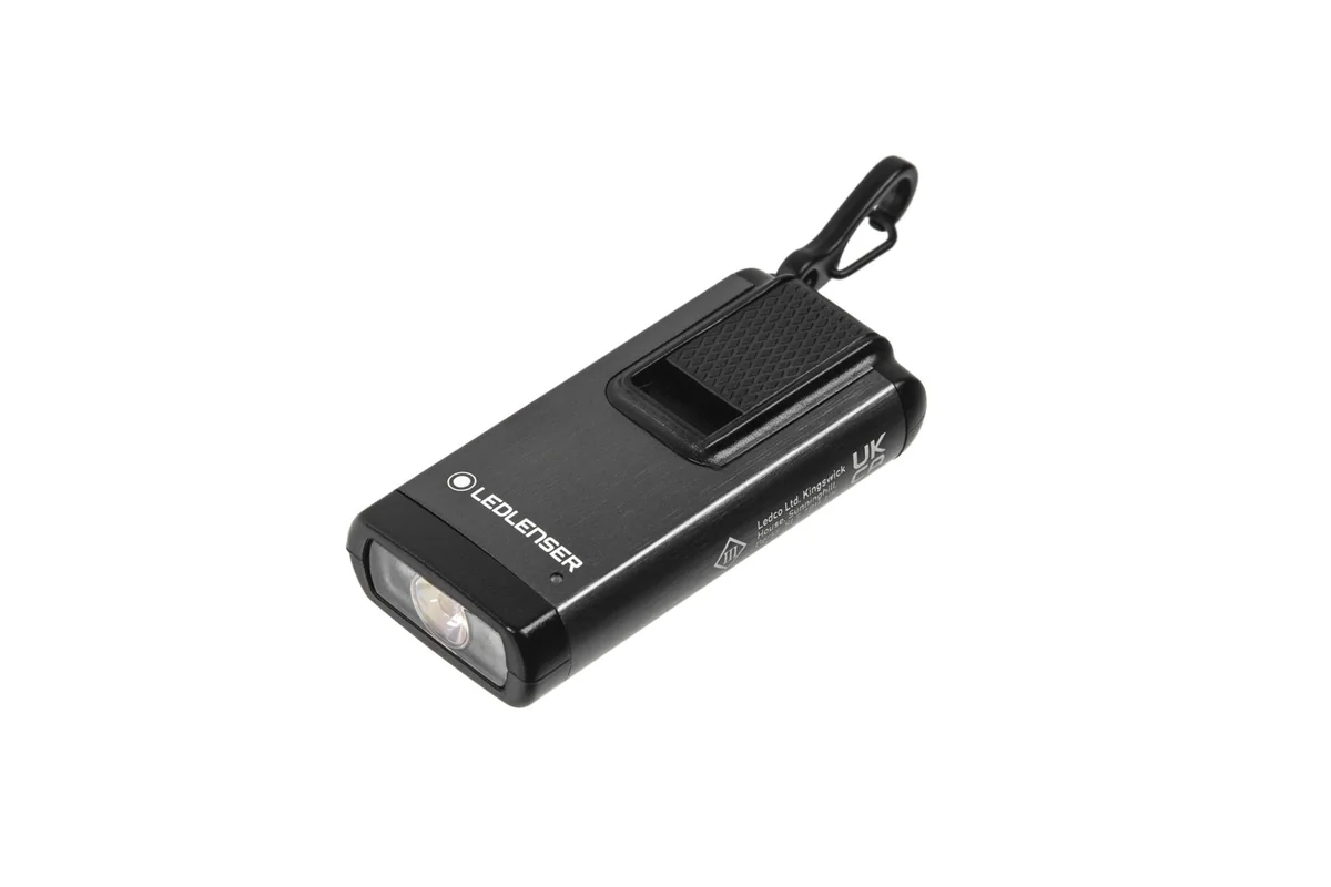 Ліхтар-брелок LedLenser K6R Gray з режимом червоного світла, заряджається, 400/200/20