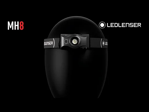 Налобний ліхтар LedLenser MH8, заряджається, RGB режими, 600/220/120/20 — фото 3
