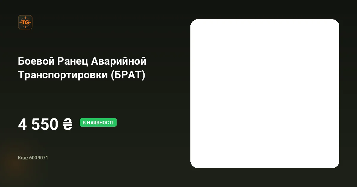 Боевой Ранец Аварийной Транспортировки (БРАТ)