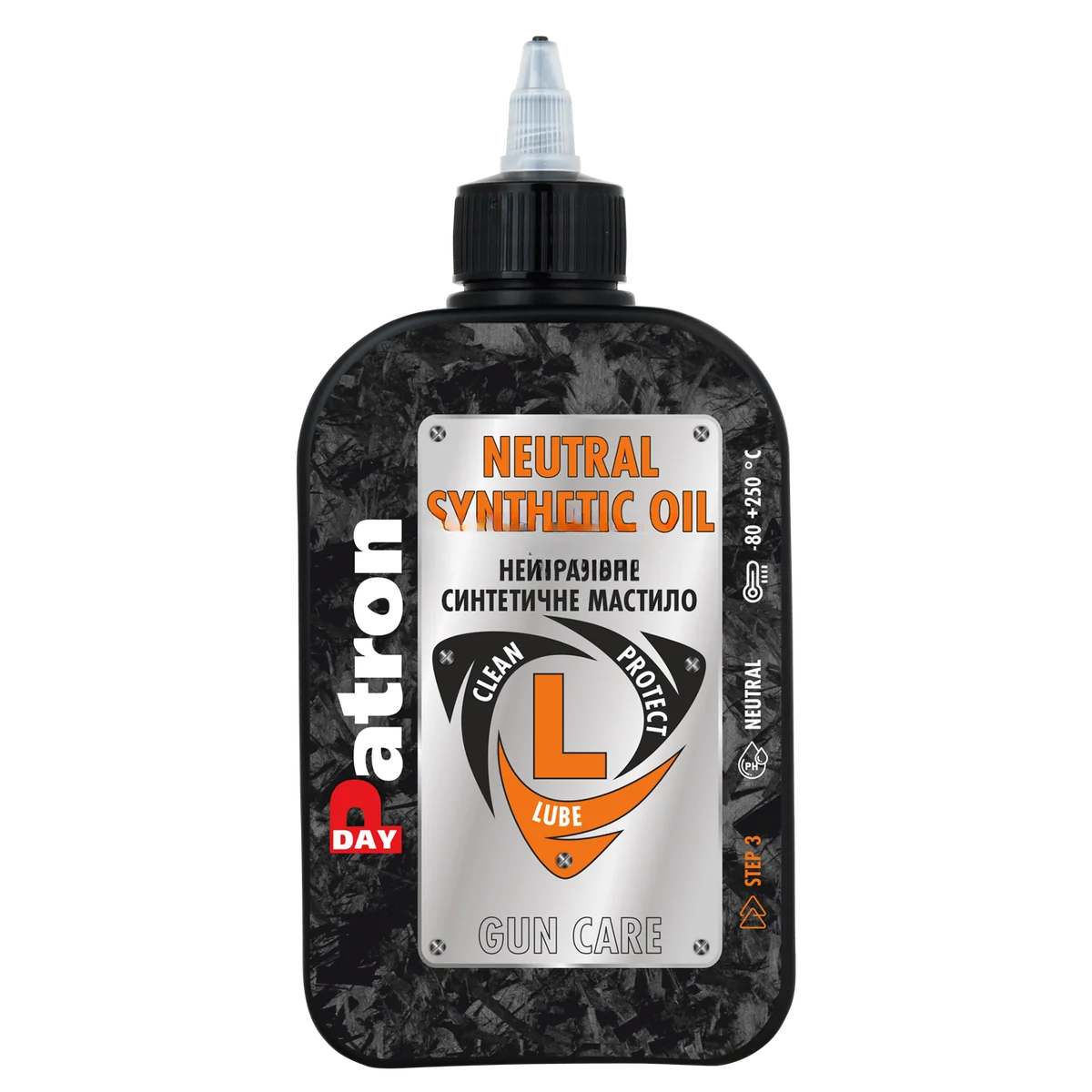 Нейтральне систетичне мастило: Synthetic Neutral Oil 500мл, 4 шт., DAY PATRON