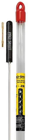 Шомпол Pro-Shot кал .22-.26. 66 см. Сталь. 8/32 F