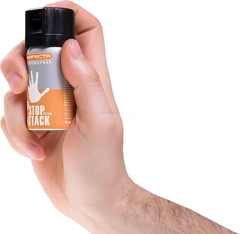 Балончик газовий перцевий Umarex Perfecta Stop Attack 10%, 40 мл, конусне розпилення