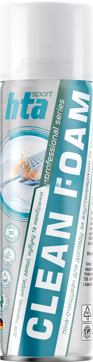 Професійна піна-очищувач "HTA Clean Foam" 400 ml