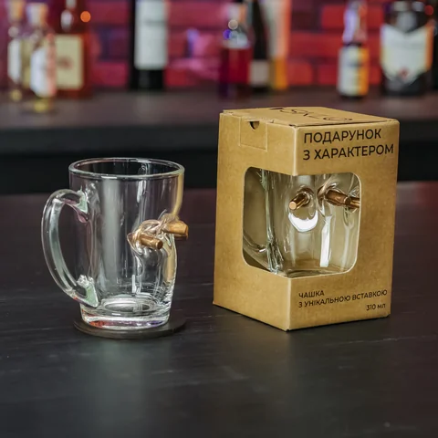 Чашка з трьома кулями VSKLO
