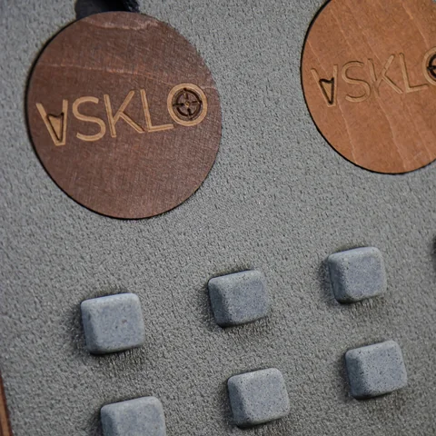 Набір Лео 6 кришталеві кручені склянки з кулею VSKLO photo 4