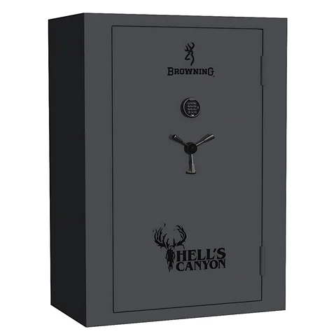 Сейф BROWNING "Hells Canyon"153х110х64 текстур.чорний, чорн. хром.ручки, ел.зам.