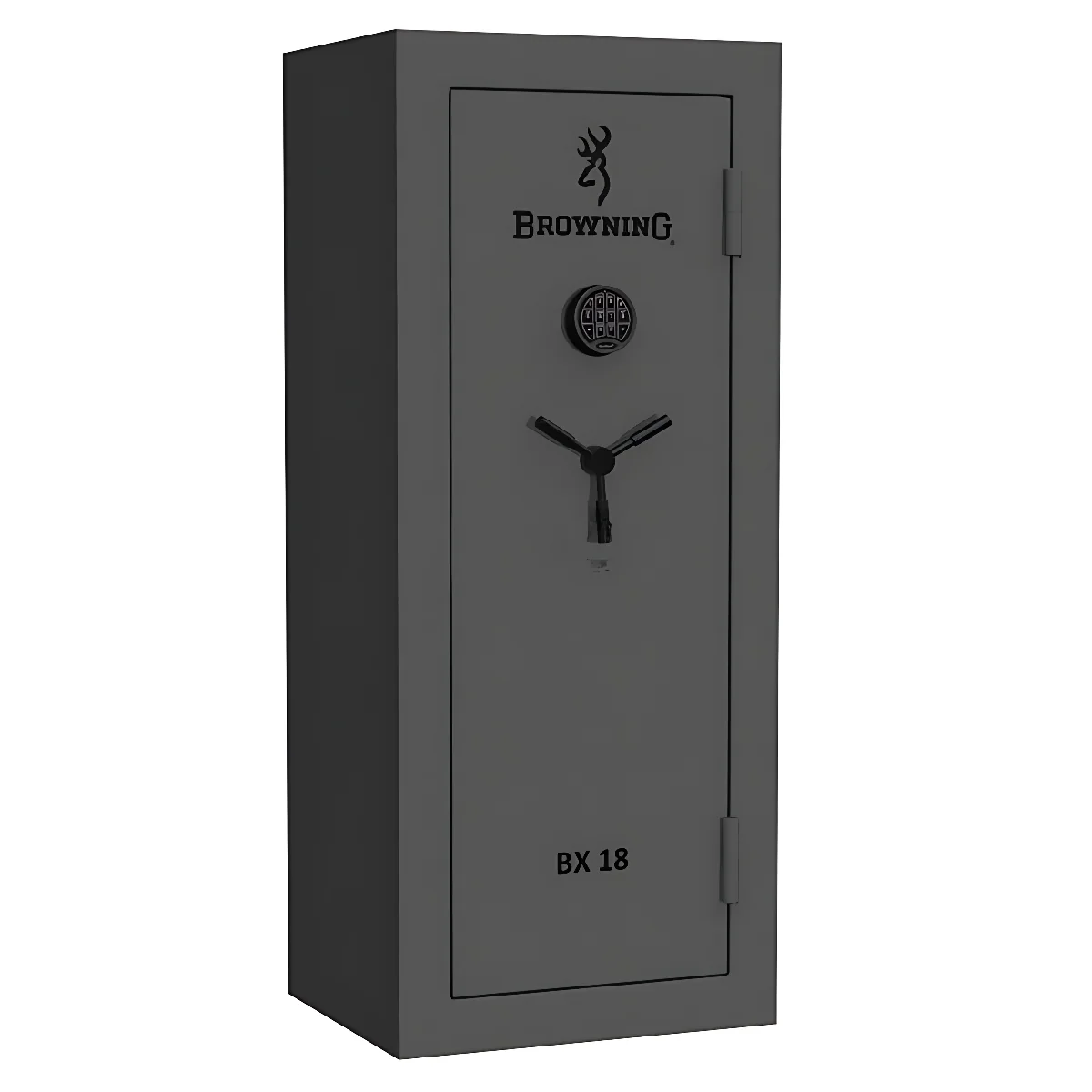 Сейф BROWNING 148х61х51 темно-серый, сер.мат.ручки, эл.замок