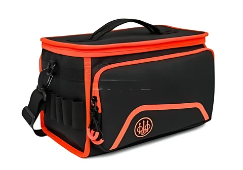 Сумка для набоїв "Beretta" Challenge Cart. Bag 150 Black & Orange — фото 5