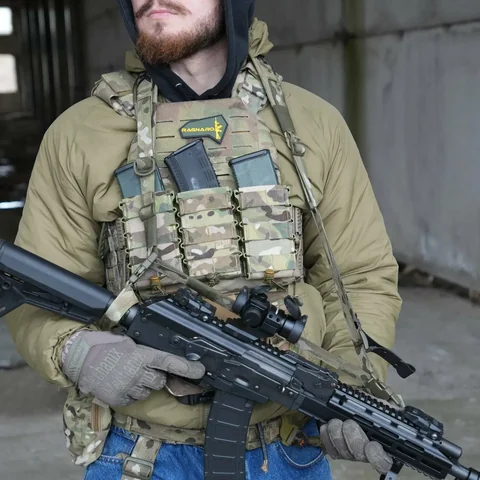 KRAKEN-G2- CARBINE-M Збройовий ремінь RAGNAROK "KRAKEN" Gen.2 Carbine (Триточковий) Мультикам photo 3