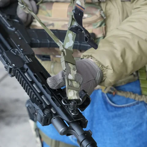 KRAKEN-G2- CARBINE-M Збройовий ремінь RAGNAROK "KRAKEN" Gen.2 Carbine (Триточковий) Мультикам photo 4