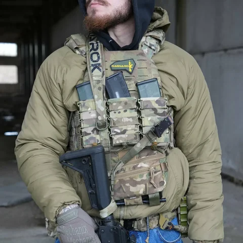 KRAKEN-G2- CARBINE-M Збройовий ремінь RAGNAROK "KRAKEN" Gen.2 Carbine (Триточковий) Мультикам photo 5