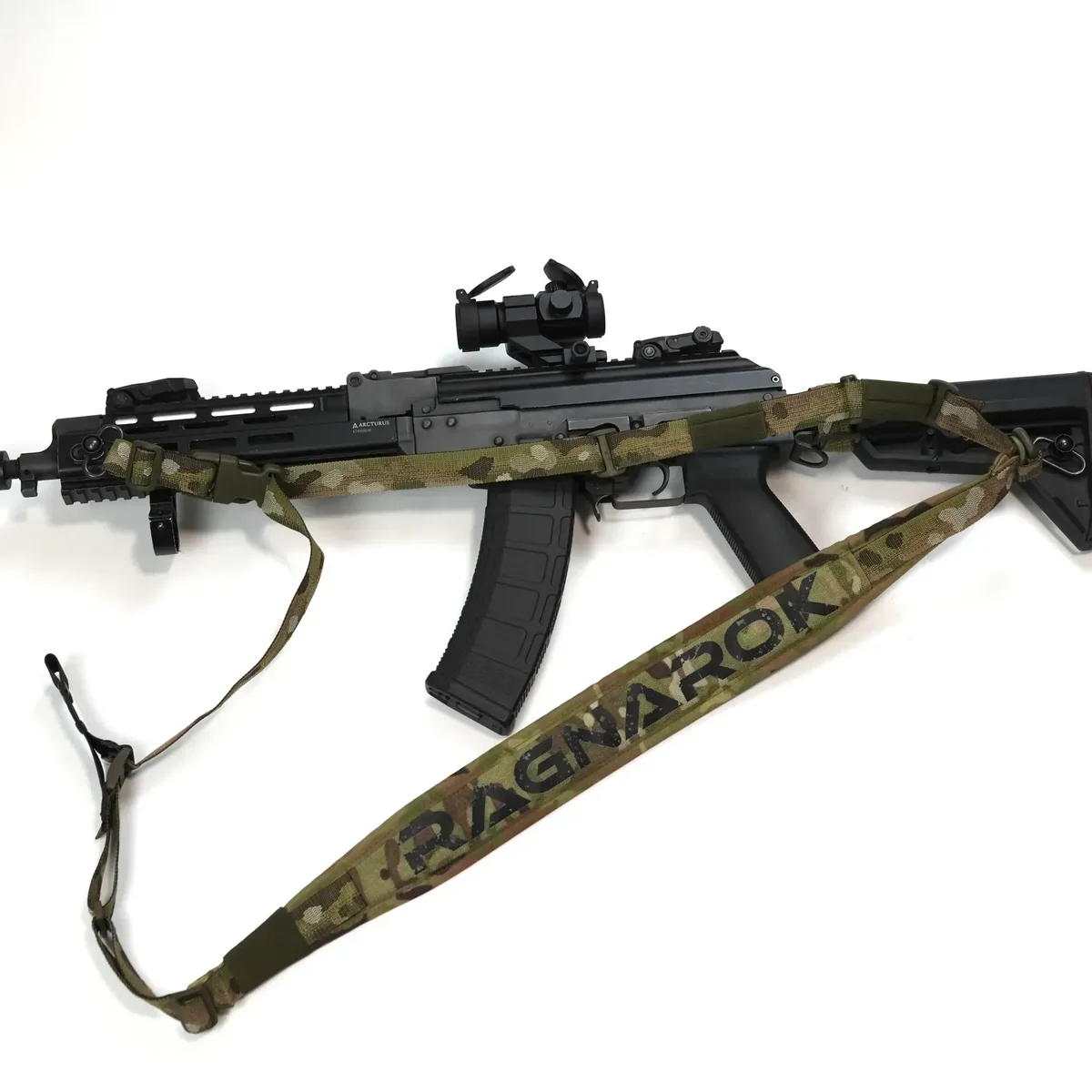 KRAKEN-G2- CARBINE-M Збройовий ремінь RAGNAROK "KRAKEN" Gen.2 Carbine (Триточковий) Мультикам