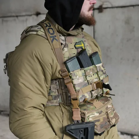 KRAKEN-G2-CARBINE- K Збройовий ремінь RAGNAROK "KRAKEN" Gen.2 Carbine (Триточковий) Койот photo 5