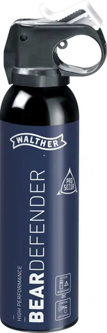 Балончик газовий перцевий з чохлом Umarex Walther ProSecur Bear Defender 10%, 225 мл, конусне