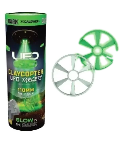 1243747 Тарілочки Caldwell ClayCopter Glow Target 110мм, 50шт