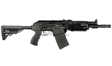 Приклад телескопічний FAB M4 для "Вепр 12", чорний — фото 7