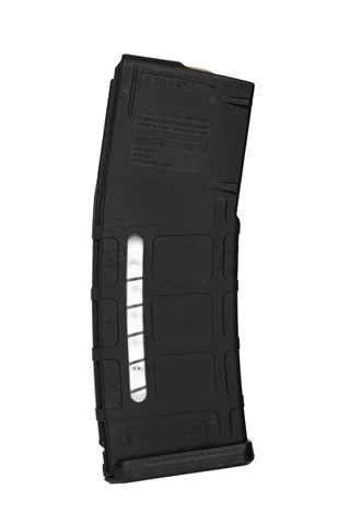 Магазин Magpul черный PMAG 30 AR / M4 GEN M2 MOE Window, 5.56x45 Black photo 2