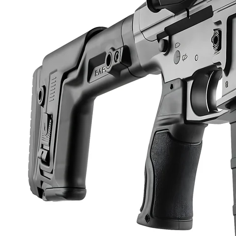 Пистолетное рукоятие FAB для M16\M4\AR15, обрезиненное, черное photo 3