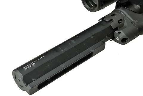 Покращена труба приклада SI для AR15/AR10 (чорна) — фото 2