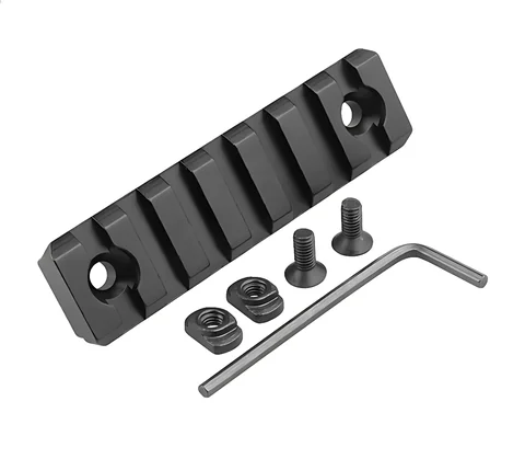Планка Picatinny M-lock 7 слотів чорна