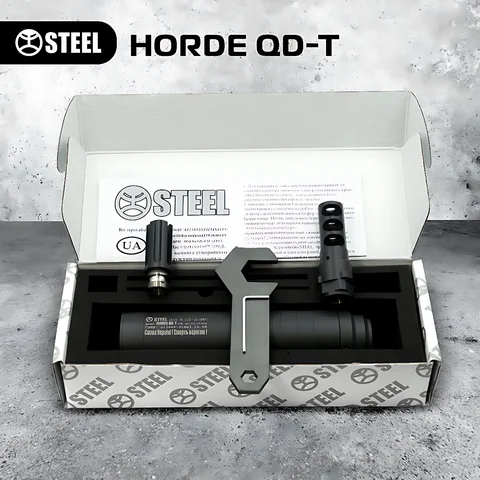 Саундмодератор STEEL HORDE QD-T SMALL 223 1/2*28 — фото 2