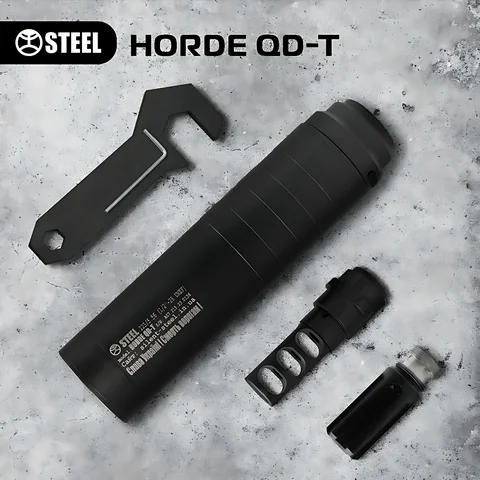 Саундмодератор STEEL HORDE QD-T SMALL 223 1/2*28 — фото 3