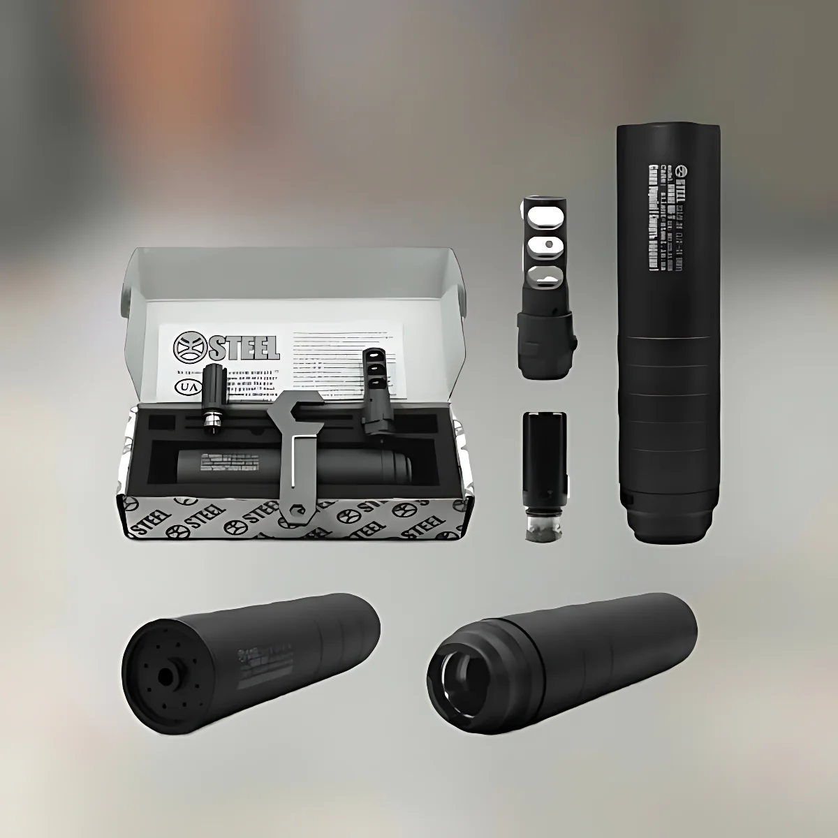 Саундмодератор STEEL HORDE QD-T 308 5/8*24