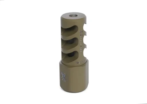 ДГК X-Gun Muzzle калібр 223(5,56) різьба 1/2"-28 FDE