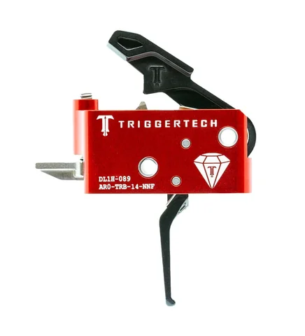 УСМ TriggerTech AR15 Black AR Diamond Two-Stage Flat Red