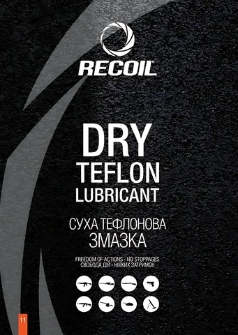 Суха тефлонова змазка RecOil 150мл