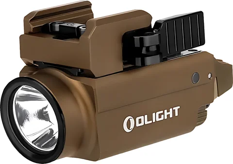 Ліхтар Olight Baldr S, green laser, к:desert tan