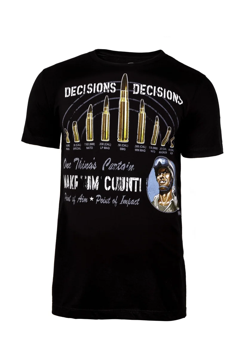 Футболка Decisions Decisions BLK XL
