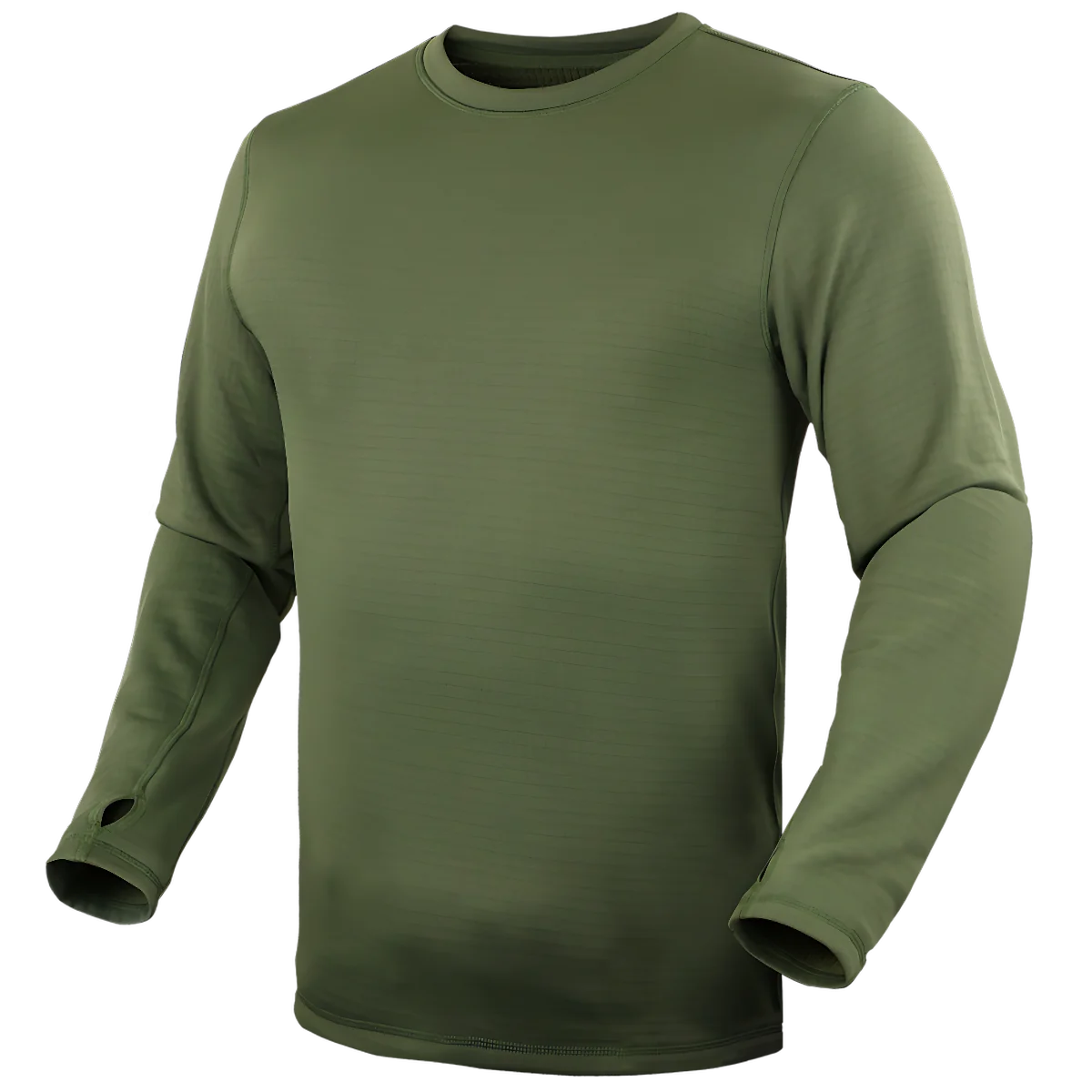 Светр з флісовим прошарком Base II Crew Condor р.S (olive)