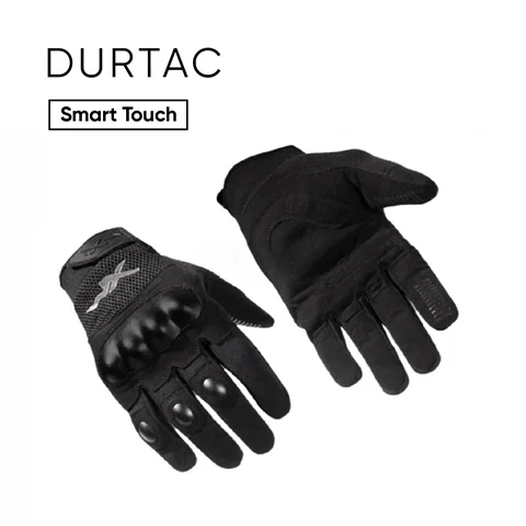 Перчатки Wiley X з натуральної або копозиційної шкіри G700LA DURTAC SmartTouch Black Size L — фото 2