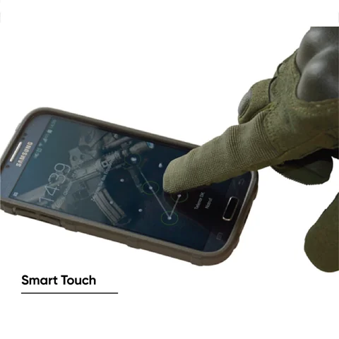 Перчатки Wiley X з натуральної або копозиційної шкіри G700LA DURTAC SmartTouch Black Size