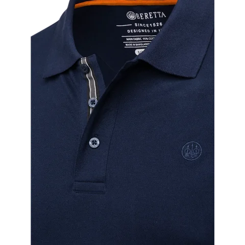 Футболка чоловіча Corporate EVO Polo  "Beretta p. 4XL (синій) — фото 2