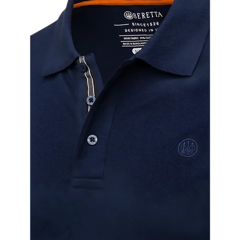 Футболка чоловіча Corporate EVO Polo  "Beretta p.S (синій) — фото 2