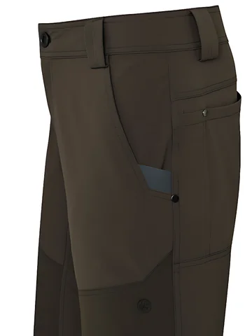 Чоловічі брюки Core "Beretta" p.3XL (brown) — фото 3