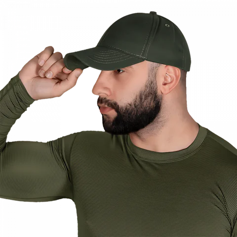 Бейсболка Canvas NF Темна Олива — фото 2