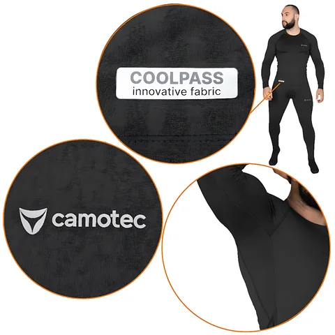 Комплект базового шару LVL1 CoolPass SJ Чорна