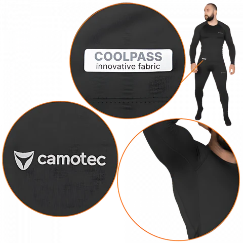 Комплект базового шару LVL1 CoolPass SJ Чорна XL(р)