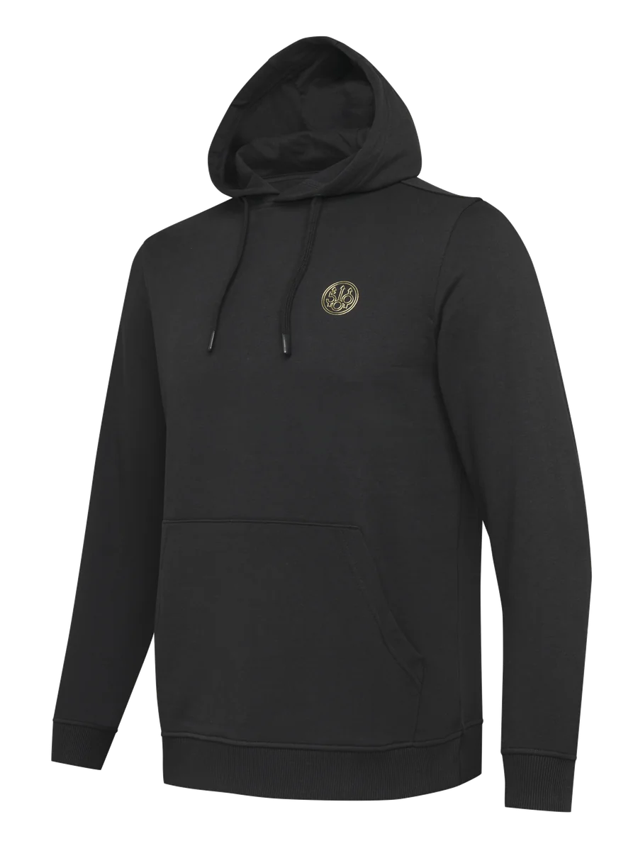 FU381-2514-0999 Худі трикотажний 500 years LOGO ORO PIC "Beretta" p.M (black)